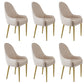 Chaise d'appoint de Style Glam, chaise de salle à manger d'intérieur en cuir pour salon