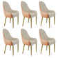 Chaise d'appoint de Style Glam, chaise de salle à manger d'intérieur en cuir pour salon
