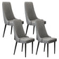 Chaise latéral de style glamour Parsons Parsons Indoor Dining Chair pour le salon