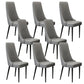 Chaise latéral de style glamour Parsons Parsons Indoor Dining Chair pour le salon