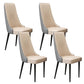 Chaise latéral de style glamour Parsons Parsons Indoor Dining Chair pour le salon