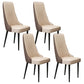 Chaise latéral de style glamour Parsons Parsons Indoor Dining Chair pour le salon