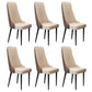 Chaise latéral de style glamour Parsons Parsons Indoor Dining Chair pour le salon