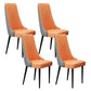 Chaise latéral de style glamour Parsons Parsons Indoor Dining Chair pour le salon