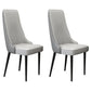 Chaise latéral de style glamour Parsons Parsons Indoor Dining Chair pour le salon