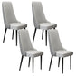 Chaise latéral de style glamour Parsons Parsons Indoor Dining Chair pour le salon