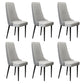 Chaise latéral de style glamour Parsons Parsons Indoor Dining Chair pour le salon