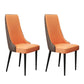 Chaise latéral de style glamour Parsons Parsons Indoor Dining Chair pour le salon