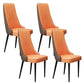 Chaise latéral de style glamour Parsons Parsons Indoor Dining Chair pour le salon