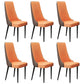 Chaise latéral de style glamour Parsons Parsons Indoor Dining Chair pour le salon