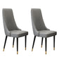 Chaise latéral de style glamour Parsons Parsons Indoor Dining Chair pour le salon