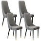 Chaise latéral de style glamour Parsons Parsons Indoor Dining Chair pour le salon