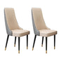 Chaise latéral de style glamour Parsons Parsons Indoor Dining Chair pour le salon