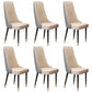 Chaise latéral de style glamour Parsons Parsons Indoor Dining Chair pour le salon