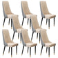 Chaise latéral de style glamour Parsons Parsons Indoor Dining Chair pour le salon