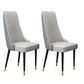 Chaise latéral de style glamour Parsons Parsons Indoor Dining Chair pour le salon