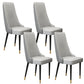 Chaise latéral de style glamour Parsons Parsons Indoor Dining Chair pour le salon