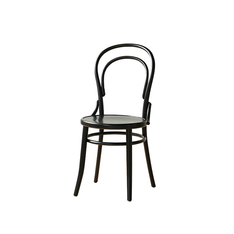 Industrial Style Side Chair Wooden Dining Chair for Living Room