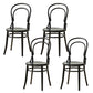 Industrial Style Side Chair Wooden Dining Chair for Living Room