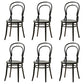 Industrial Style Side Chair Wooden Dining Chair for Living Room