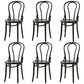 Industrial Style Side Chair Wooden Dining Chair for Living Room