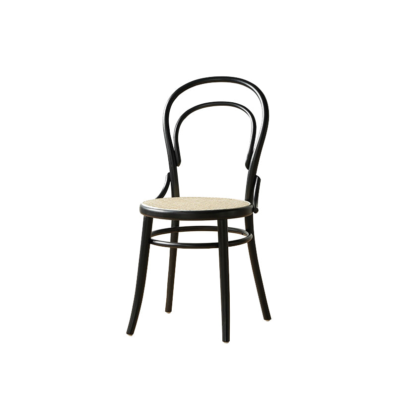 Industrial Style Side Chair Wooden Dining Chair for Living Room