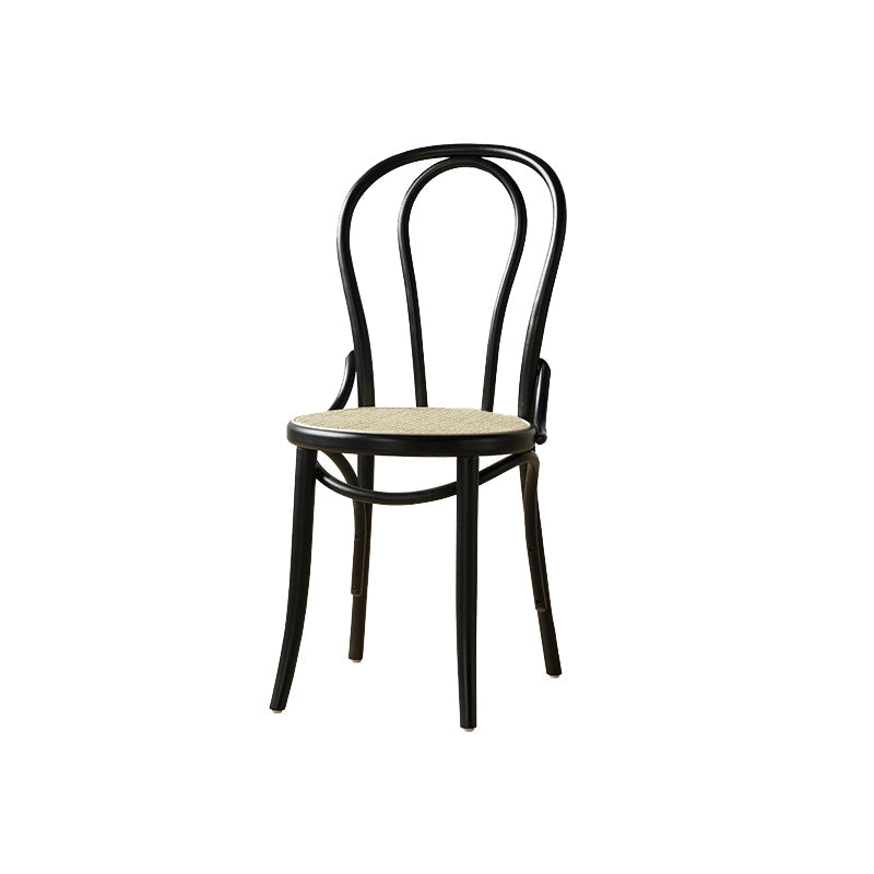 Industrial Style Side Chair Wooden Dining Chair for Living Room