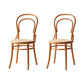 Industrial Style Side Chair Wooden Dining Chair for Living Room