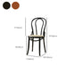 Industrial Style Side Chair Wooden Dining Chair for Living Room