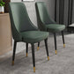 Glam Style Side Chair Upholstered Dining Chair for Dining Room