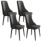 Glam Style Side Chair Upholstered Dining Chair for Dining Room