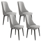 Glam Style Side Chair Upholstered Dining Chair for Dining Room