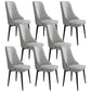 Glam Style Side Chair Upholstered Dining Chair for Dining Room