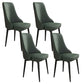 Glam Style Side Chair Upholstered Dining Chair for Dining Room