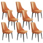 Glam Style Side Chair Upholstered Dining Chair for Dining Room