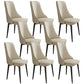 Glam Style Side Chair Upholstered Dining Chair for Dining Room