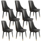 Glam Style Side Chair Upholstered Dining Chair for Dining Room