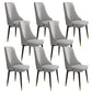 Glam Style Side Chair Upholstered Dining Chair for Dining Room