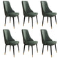 Glam Style Side Chair Upholstered Dining Chair for Dining Room