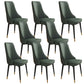 Glam Style Side Chair Upholstered Dining Chair for Dining Room