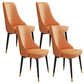 Glam Style Side Chair Upholstered Dining Chair for Dining Room