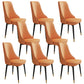 Glam Style Side Chair Upholstered Dining Chair for Dining Room
