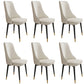 Glam Style Side Chair Upholstered Dining Chair for Dining Room