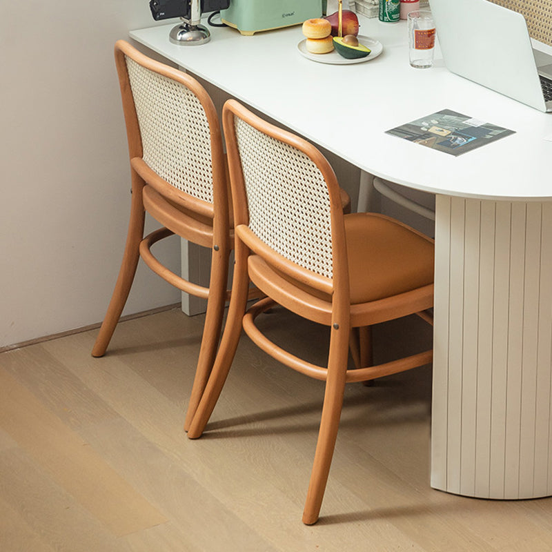 Industrial Style Dining Chair Wooden Indoor Dining Chair for Living Room