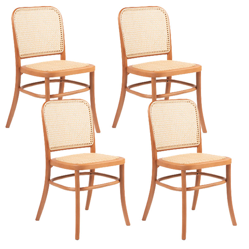 Industrial Style Dining Chair Wooden Indoor Dining Chair for Living Room