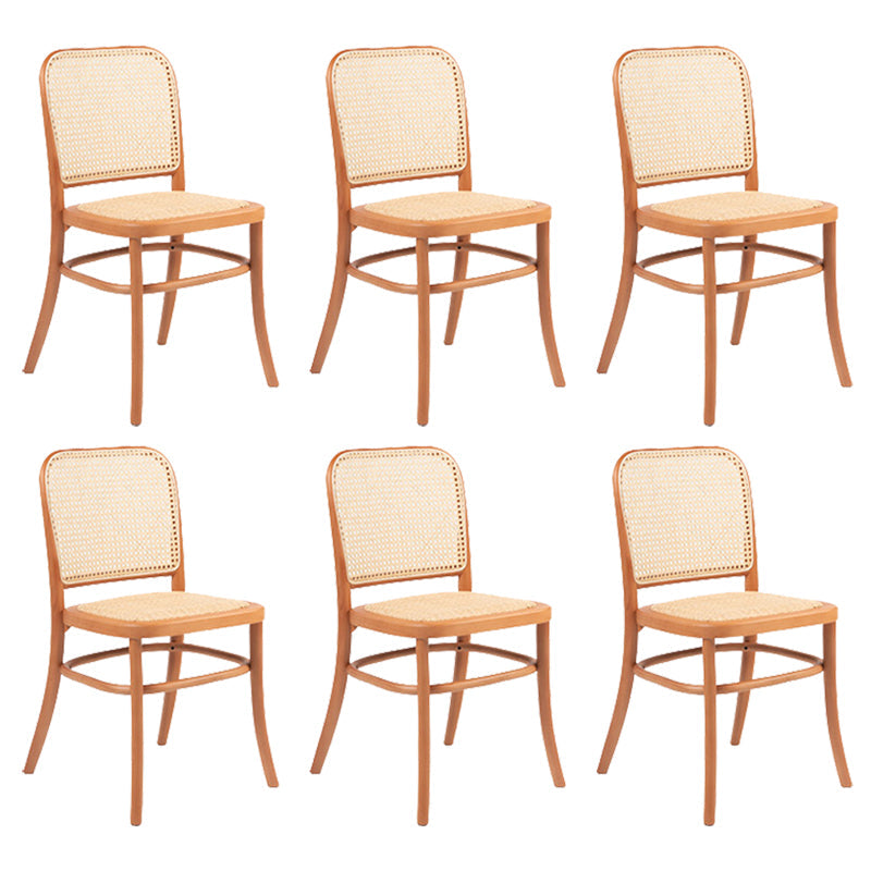 Industrial Style Dining Chair Wooden Indoor Dining Chair for Living Room