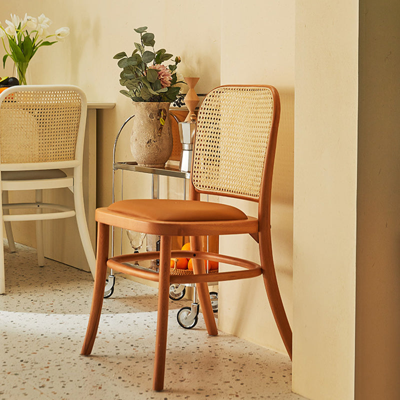 Industrial Style Dining Chair Wooden Indoor Dining Chair for Living Room