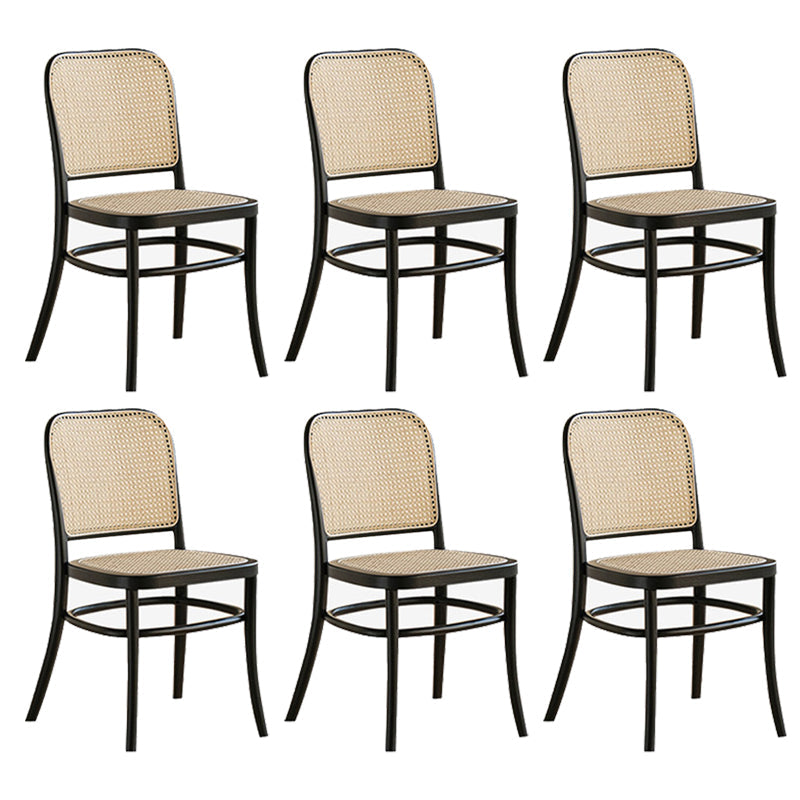 Industrial Style Dining Chair Wooden Indoor Dining Chair for Living Room