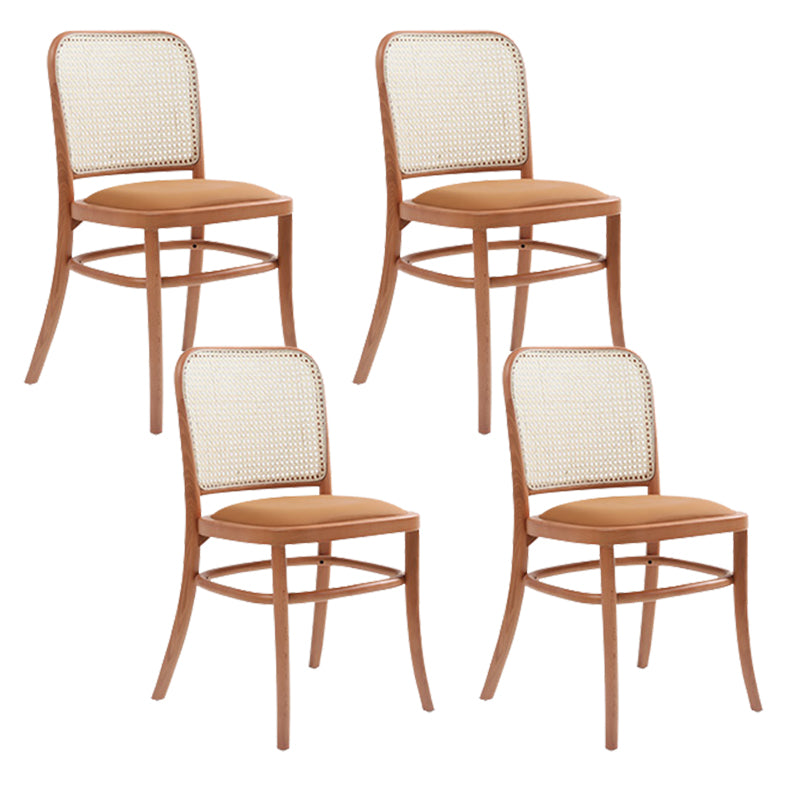 Industrial Style Dining Chair Wooden Indoor Dining Chair for Living Room