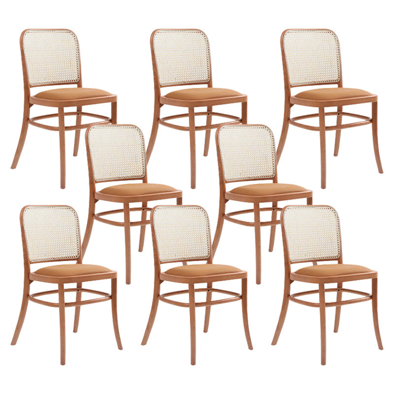 Industrial Style Dining Chair Wooden Indoor Dining Chair for Living Room